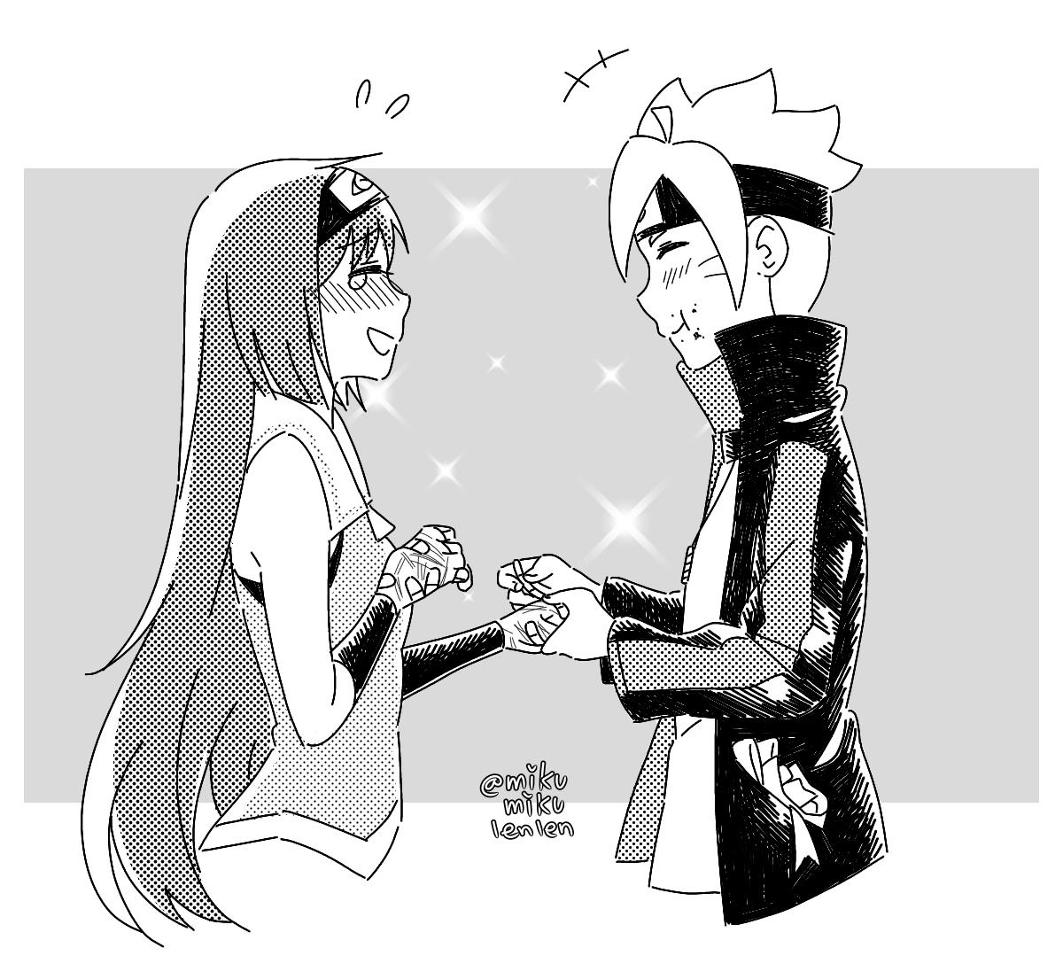 💊💉💕
#BORUTO #ボルト #うずまきボルト #筧スミレ #ボルスミ #BoruSumi💛💜