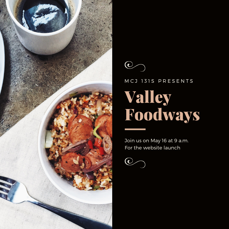 VFoodways's tweet photo. Just an appetizer of things to come! Valley Foodways is a student run website that will explore the diverse cultures of the Central Valley's amazing foods. Make sure to follow us on Twitter, Facebook and Instagram! #WeAreMCJ #ValleyFoodways #FresnoState #CentralValleyFood https://t.co/s0iE1z8sq7