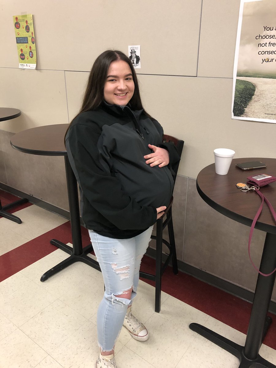 MsSC_LHS's tweet photo. It was a #FunFriday in #LHSHumanDevelopment and #LHSChildDevelopment with the @RealityworksInc Empathy Belly! https://t.co/xU8lpkWMCZ