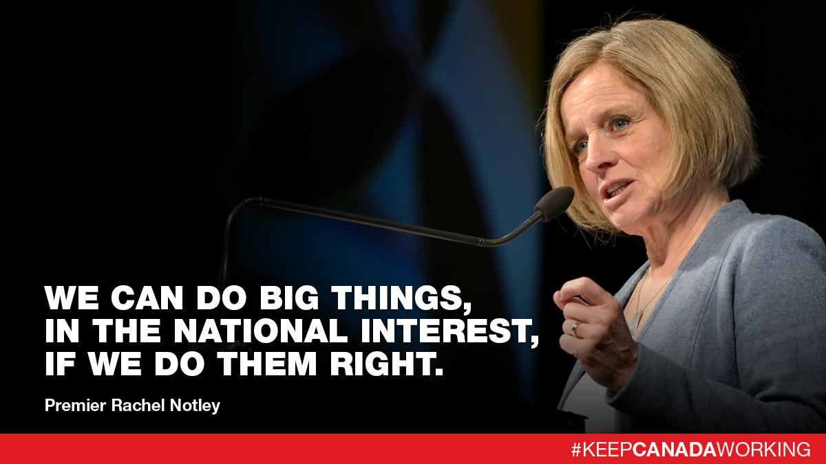 Ultimately this is about building our country. Not dividing it.
Not long ago, 4/10 Canadians supported #TransMountain. Today, 7/10 do.
If we continue to unite Canadians around the need for #TMX, I have no doubt we will get it built.
#MadeInAlberta #KeepCanadaWorking #ableg