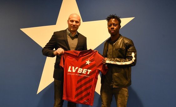 DensuTalent's tweet photo. Another from @densutalent 2018 lands an European contract. Emmanuel Kumah joins Polish too league side @WislaKrakowSA from Tudu Mighty Jets. All the best in Krakow, Emma. #DensuTalent2019 loading ... https://t.co/kyrsH1uyne