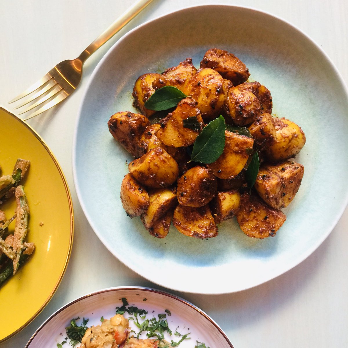 Have you ever come across a Khattay Aaloo as photogenic as this?! 😍 
#ComingSoon #pakistanifood #sholakicthenuk