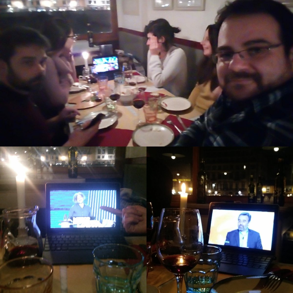 Anche se impegnati a una cena post-convegno con i colleghi, noi non rinunciamo a propaganda! 

Pro-pa-gan-daaa 😜✋

<a href="/welikeduel/">Propaganda Live</a> <a href="/makkox/">makkox</a> #propagandalive #lospiegone