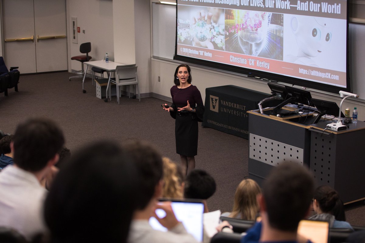 We had so much fun learning about technology trends <a href="/cksays/">Christina CK Kerley</a> thanks for your visit!