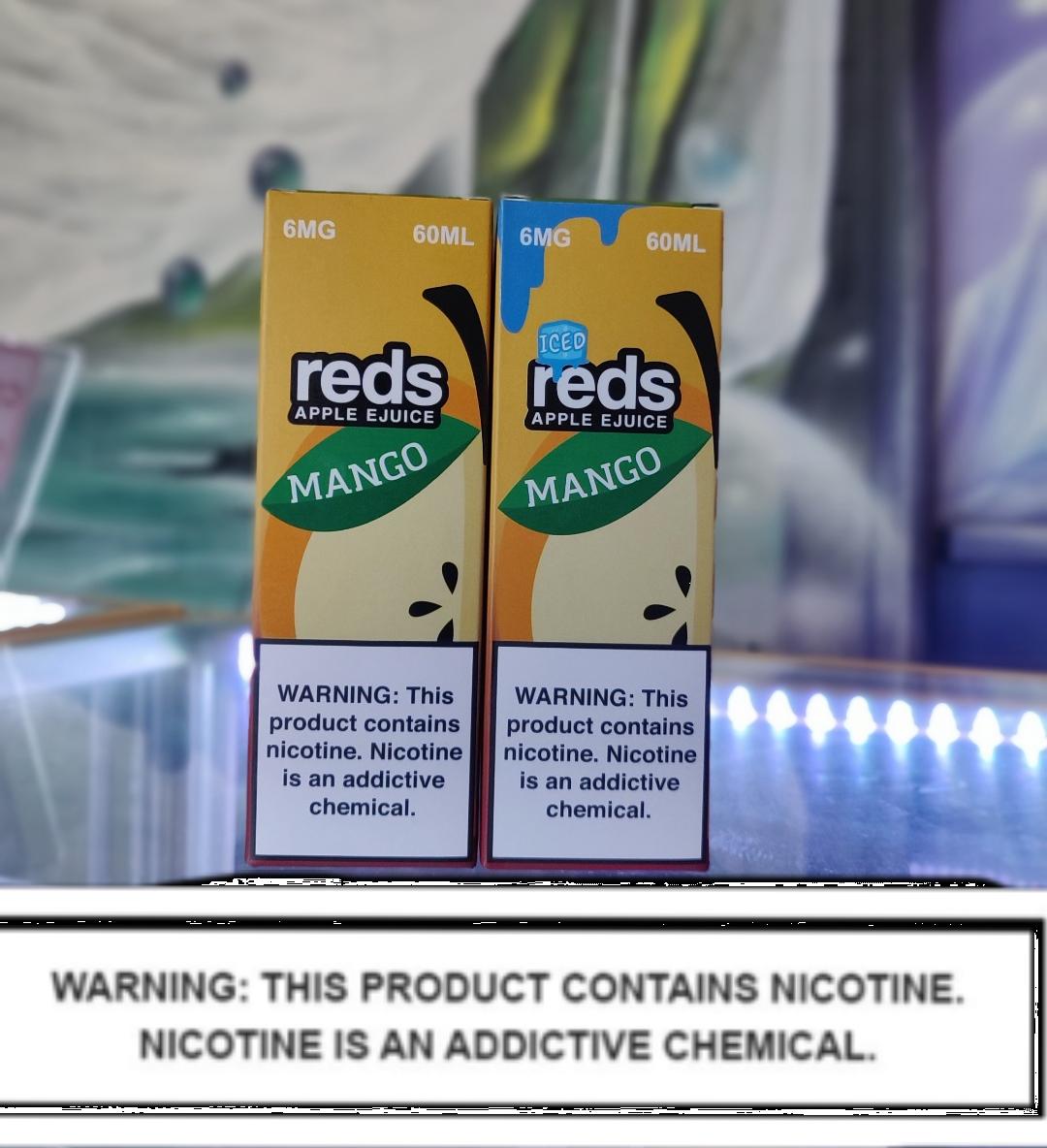 MajorVaping's tweet photo. We're feeling tropical. Time to mix things up with Reds Mango e-juice. Enjoy sweet puffy clouds today. Get your bottle at https://t.co/uWhZQCDaNi https://t.co/pyz0iGSWy8 #vapelife #vaping #vape #Reds #RedsMango #ejuice #eliquid https://t.co/gyBXovIWBC
