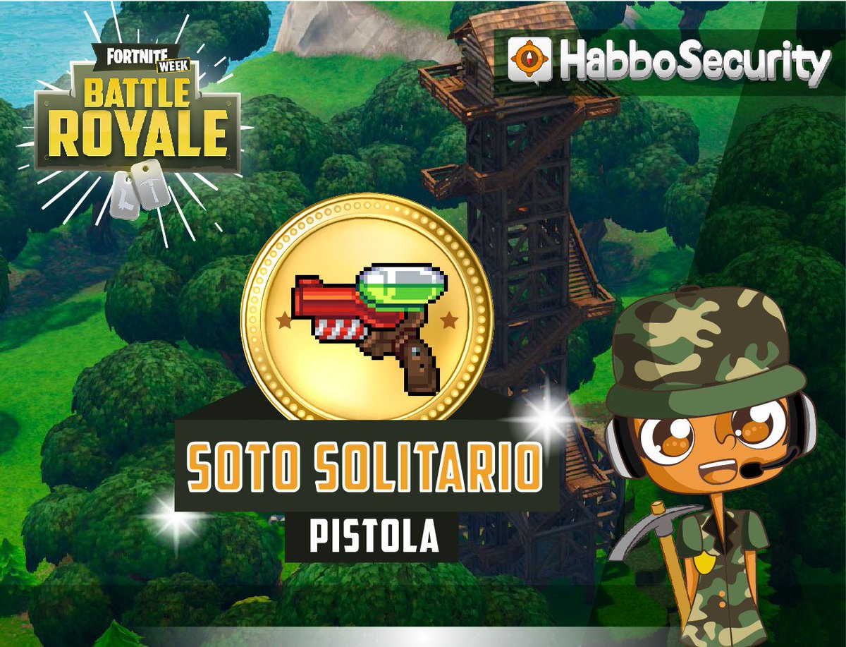 ESHabboSecurity's tweet photo. 📢¡Atención! ¡Ya abrió el juego especial de nuestra #HabniteWeek para adquirir la Quinta Placa: "Revuelta de Fundadores"💥🔫 ¡Sólo aperturado durante tiempo limitado! ¿Te perderás esta oportunidad? ¡Te deseamos mucha suerte! ➡️https://t.co/9ptHqUcSKD #Fornite https://t.co/lbpYRDlwhy