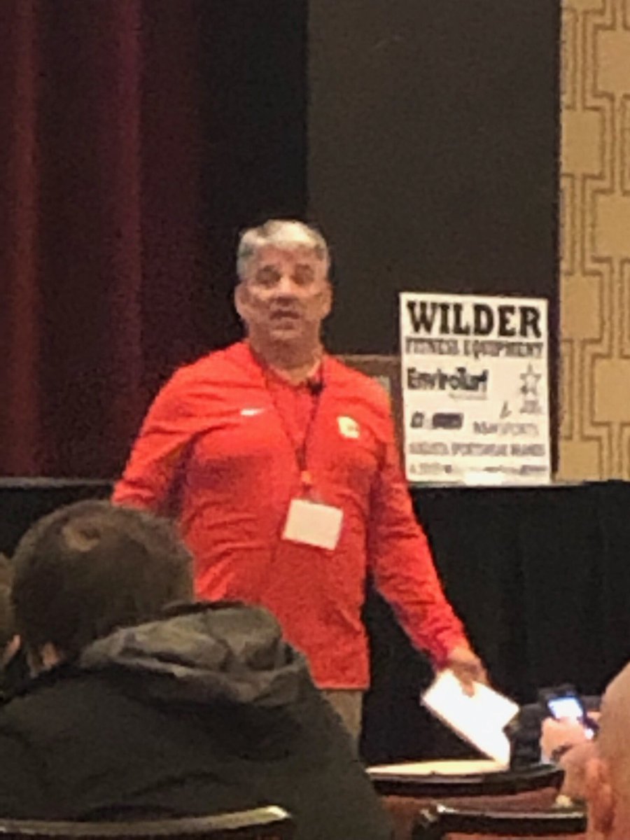 crestview_fb's tweet photo. We just got back from a great Gulf Coast Coaching Clinic. Coach Hatten spoke about our prolific offense that has helped us win 30 games the last 3 years!! #onetownoneteam https://t.co/adXdeIvDAi