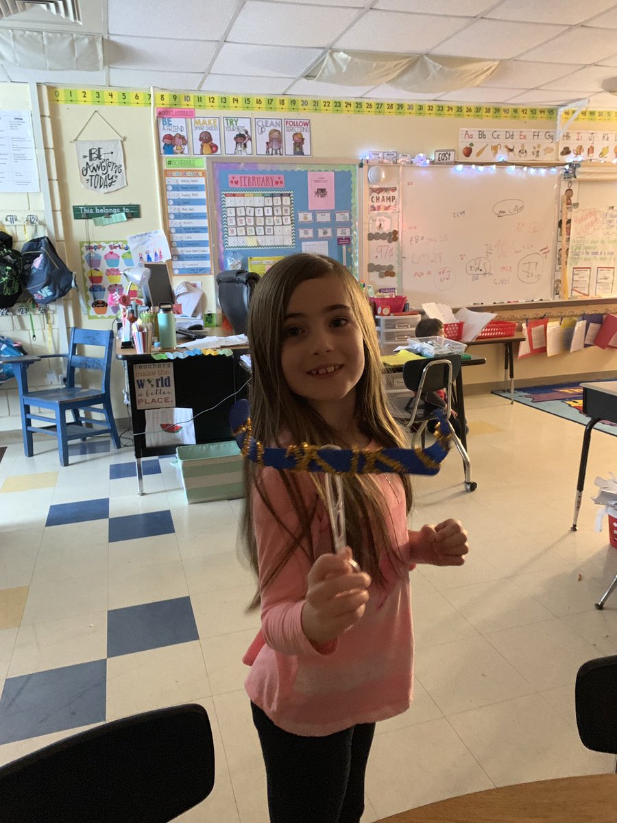 mslaurenstroud's tweet photo. When we spend indoor recess doing some #stem building goal post for our paper footballs from @PEbytheSEA #funfriday #NHCSCHAT #pvttchat https://t.co/eTnJoMtYrv