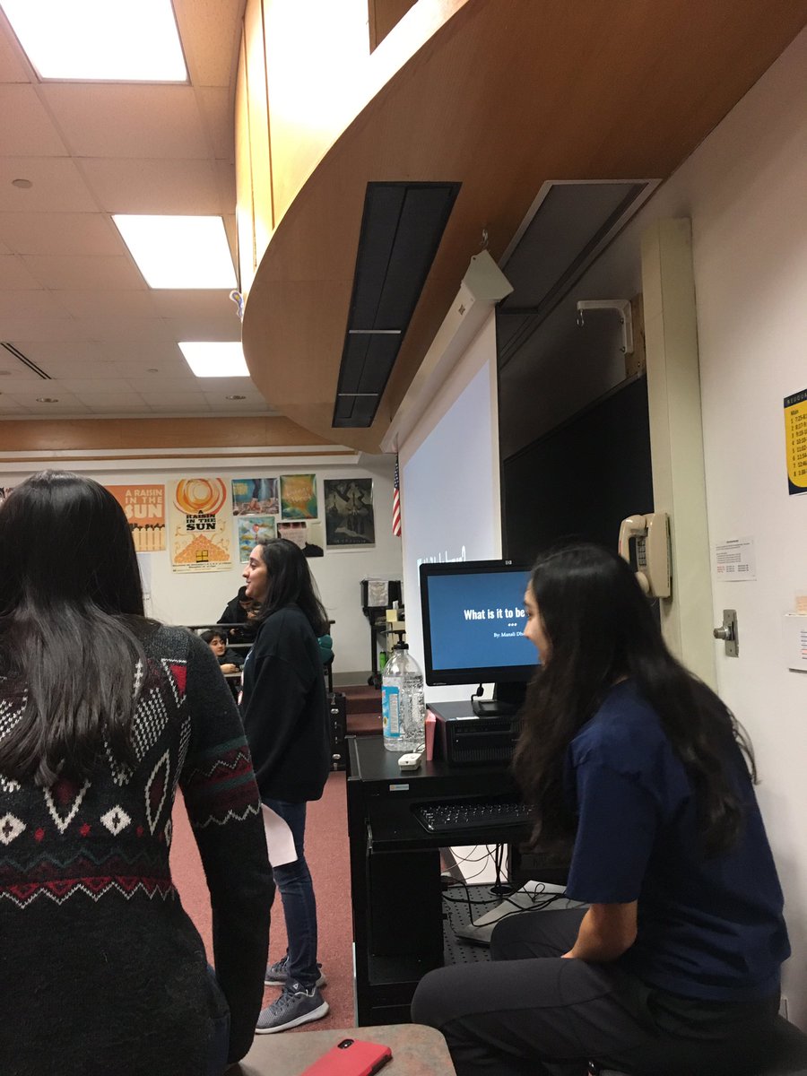 nvhsunicef's tweet photo. We had a great student presentation today, learning about humanitarianism. Our members also prepared for our upcoming World Fair in April! https://t.co/tTCUHpjtcf