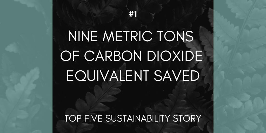 Greenbuild's tweet photo. We made it to no. 1! Our top #sustainability story from #Greenbuild18 is about how carbon dioxide equivalent was saved: https://t.co/TR6kIf9jBU >> #KeepGreenbuildSusty https://t.co/lu6MrZdAJ1