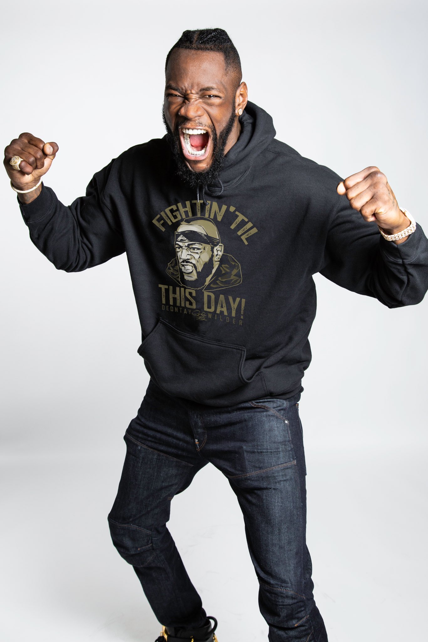 Deontay wilder champion clearance hoodie