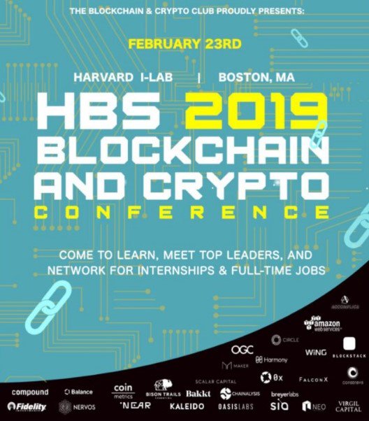 ICONewYork's tweet photo. Join the @212Blockchain Team tomorrow Feb/23rd @ Harvard Business School For the 2019 Blockchain And Crypto Conference. https://t.co/TPMjTqjoK3