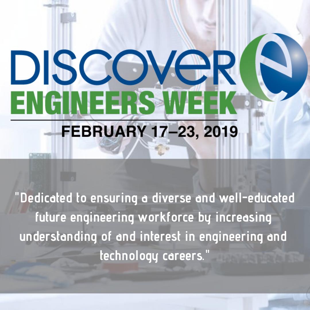 This week is <a href="/NSPE/">NSPE HQ</a> 's National Engineers Week and we would like to tip our hat to all of the men and women who are driving innovation in industries that impact every facet of our day-to-day lives.
#Technology #Engineers #eWeek2019