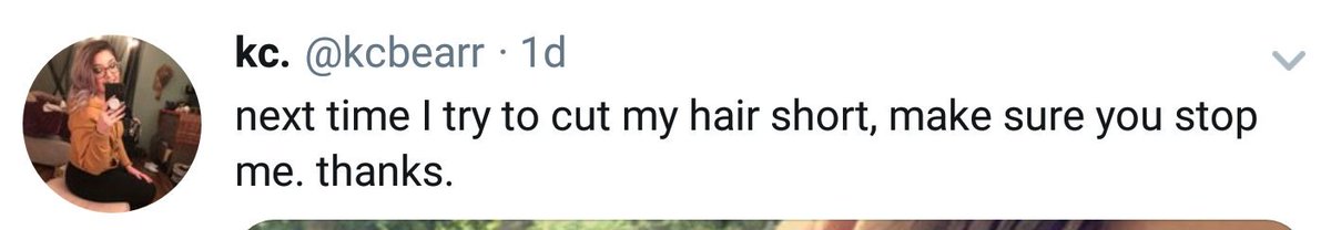 GravesCJ4's tweet photo. @kcbearr Don't go full Britney though. https://t.co/I0eFclnnWL