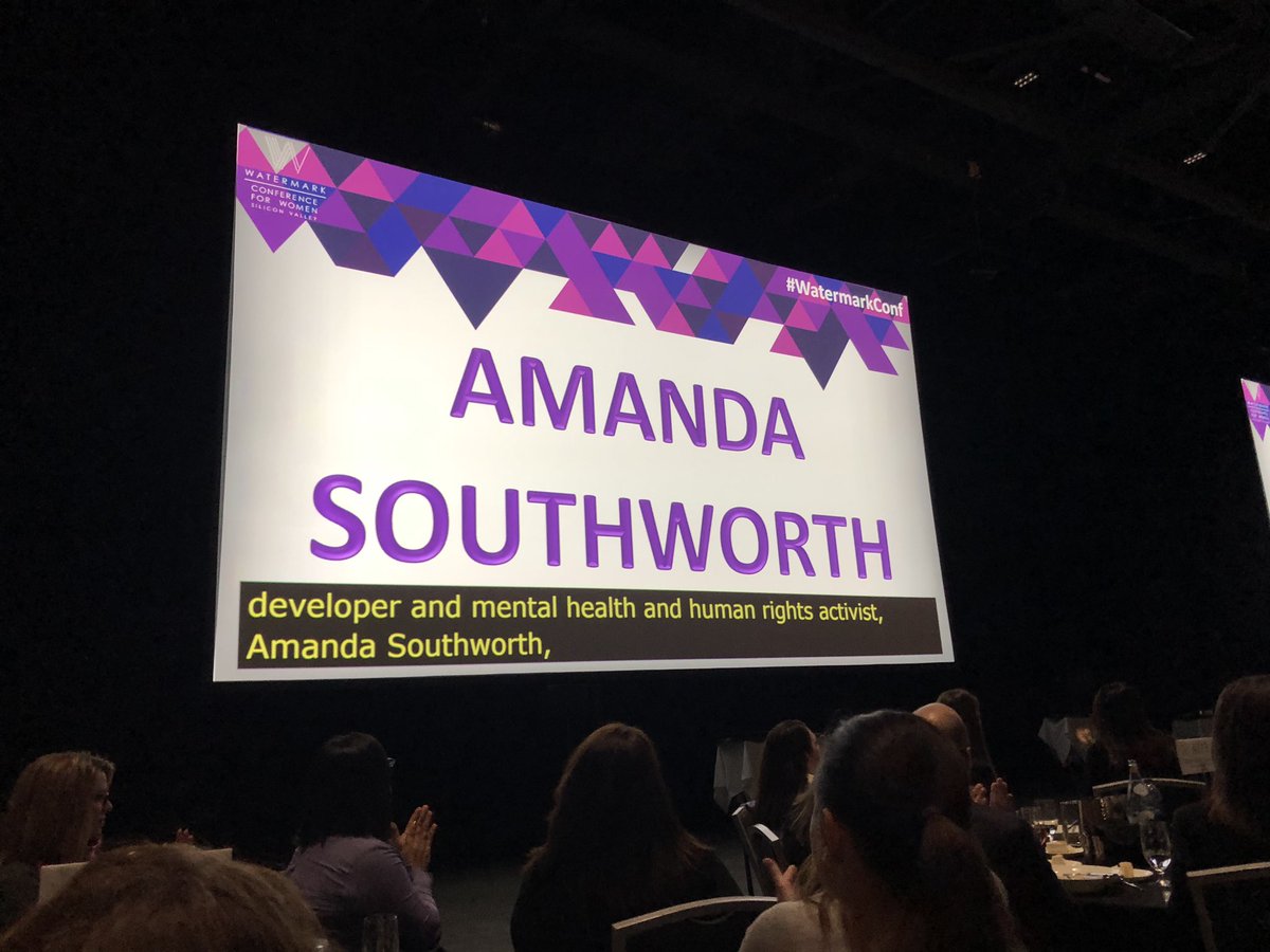 Way to go Amanda Southworth! #codingsaveslives #youngentrepreneur  #strong #mentalhealth #anxietyhelper #watermarkconf