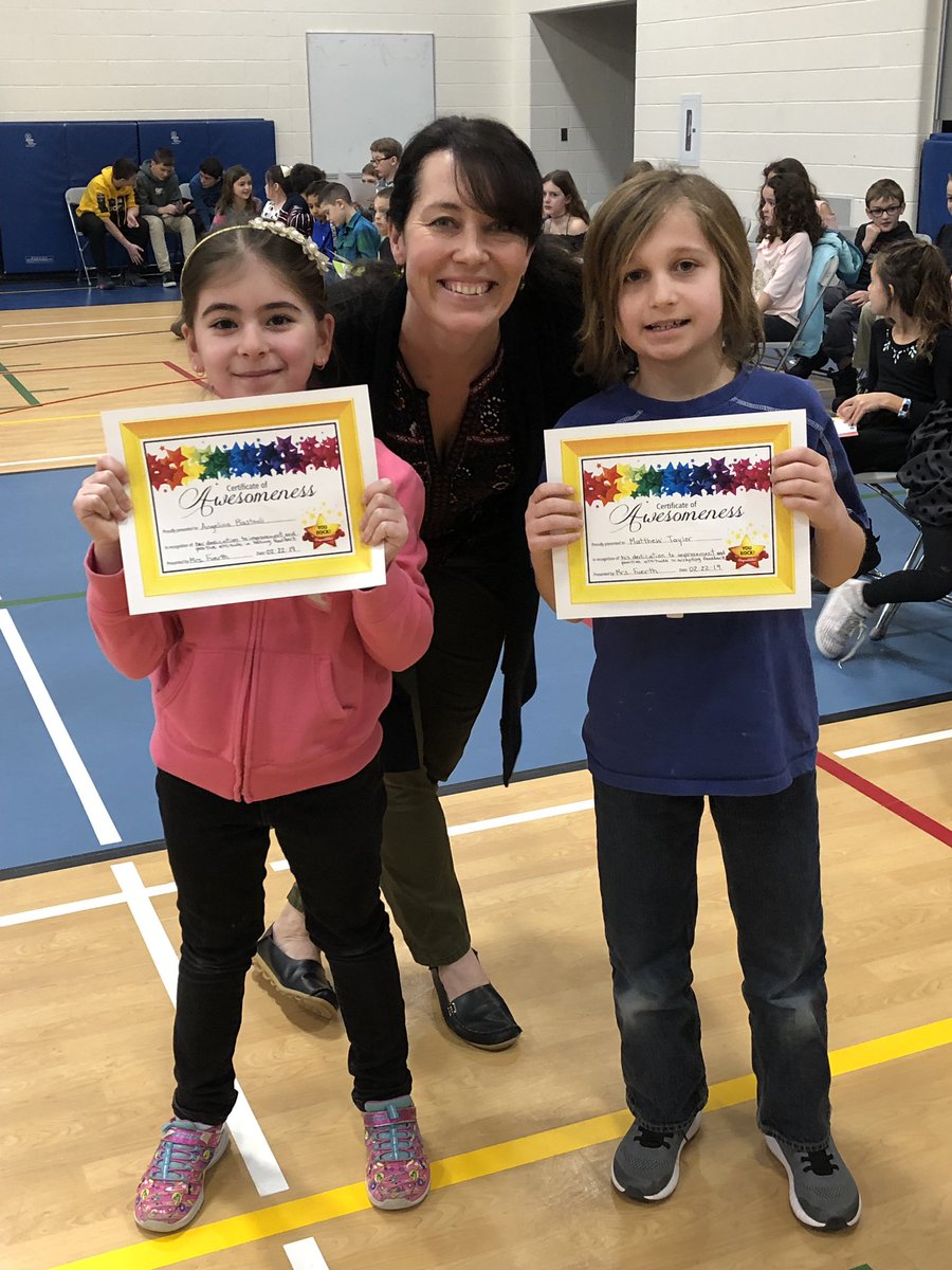 These two amazing kids are so dedicated to improving. That’s why they are students of the month!