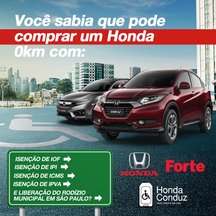 hondaforte's tweet photo. O Programa Honda Conduz tem o objetivo dar acesso a pessoas com alguma deficiência ao sonho de ter um Honda facilitando a sua vida. 
Venha para a Honda Forte Ceasa e saiba como ter um Honda facilitando a sua vida. 
Endereço: Av. Doutor Gastão Vidigal, 2351 - Vila Leopoldina https://t.co/H63tzoDaf6
