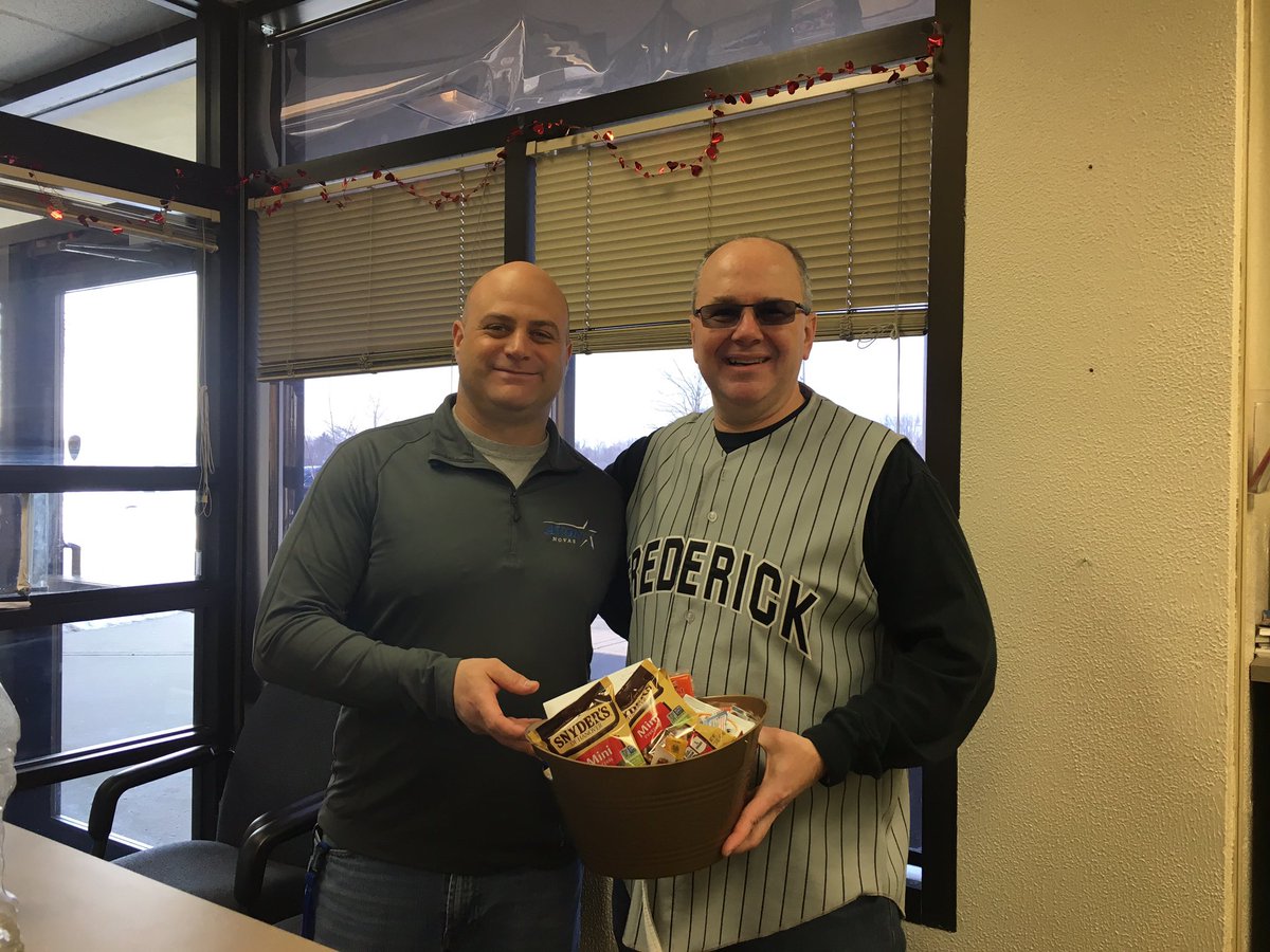 FrederickCCSD46's tweet photo. Finishing up our #RAKweek2019 Snack basket deliveries today. CCSD46 District Office @d46webmaster Meadowview, and Avon School Offices @AvonNovas https://t.co/fcqdxtURNH