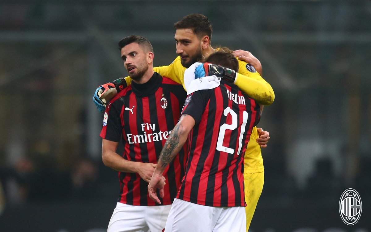 acmilan's tweet image. A true team never gives up till the end 👊🏼
Bravi ragazzi, non avete mollato fino alla fine 🔴⚫️
#MilanEmpoli