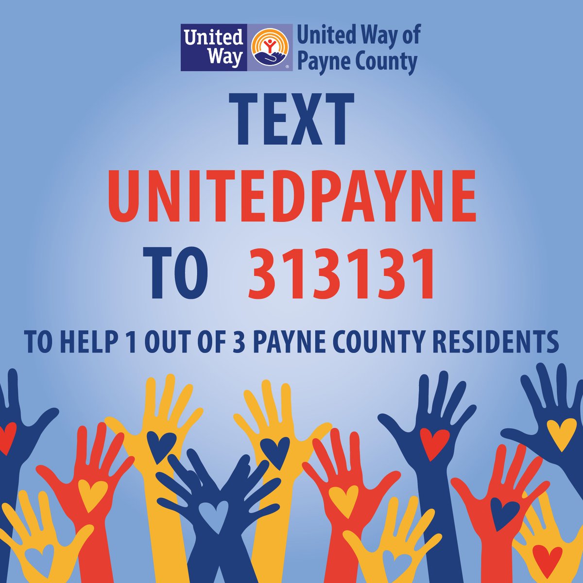 Not able to attend <a href="/OSUVarsityRevue/">Varsity Revue</a>? Help them make a greater impact by donating through text or at unitedwaypaynecounty.org/donate.