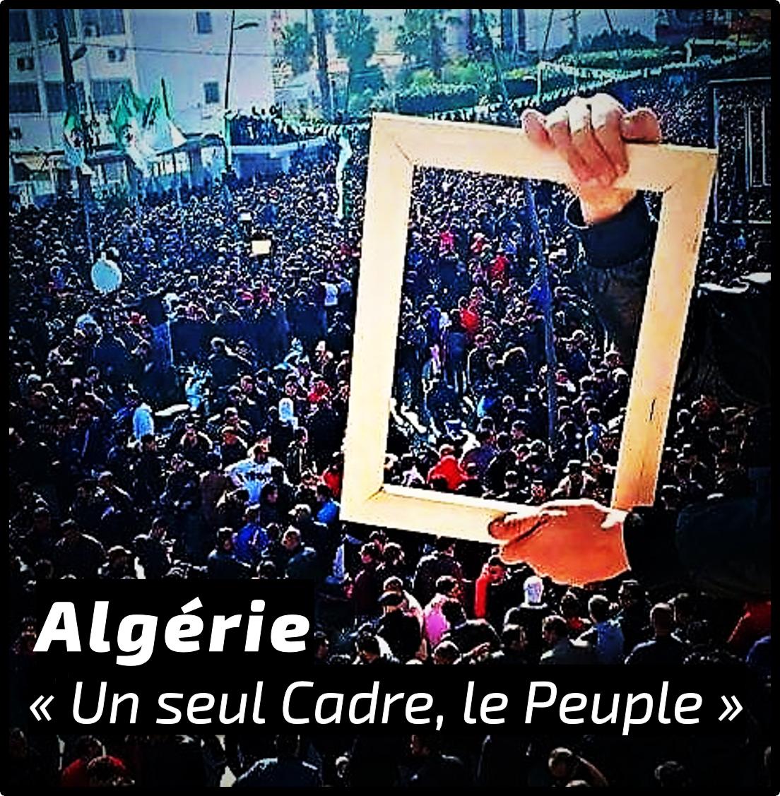 dzonline's tweet photo. #Algérie "Un seul Cadre, le Peuple " https://t.co/3VmSSnZRZb
