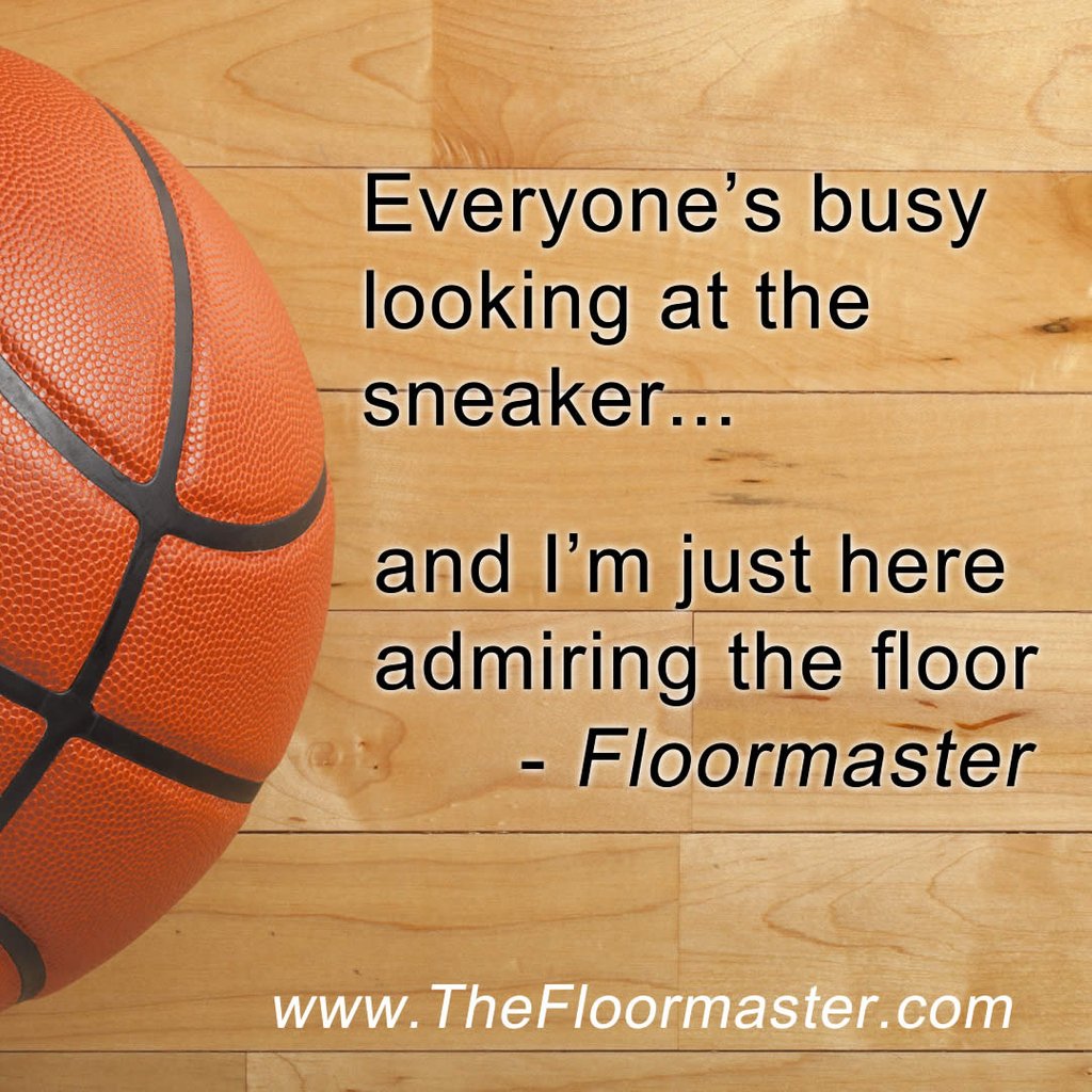 FloorMaster2's tweet photo. Something fun for Friday...have a great weekend!😀⁣
#TGIF #ihavethisthingwithwoodfloors #floormaster #nike #zionwilliamson⁣
⁣ https://t.co/jy0hS8LMwF