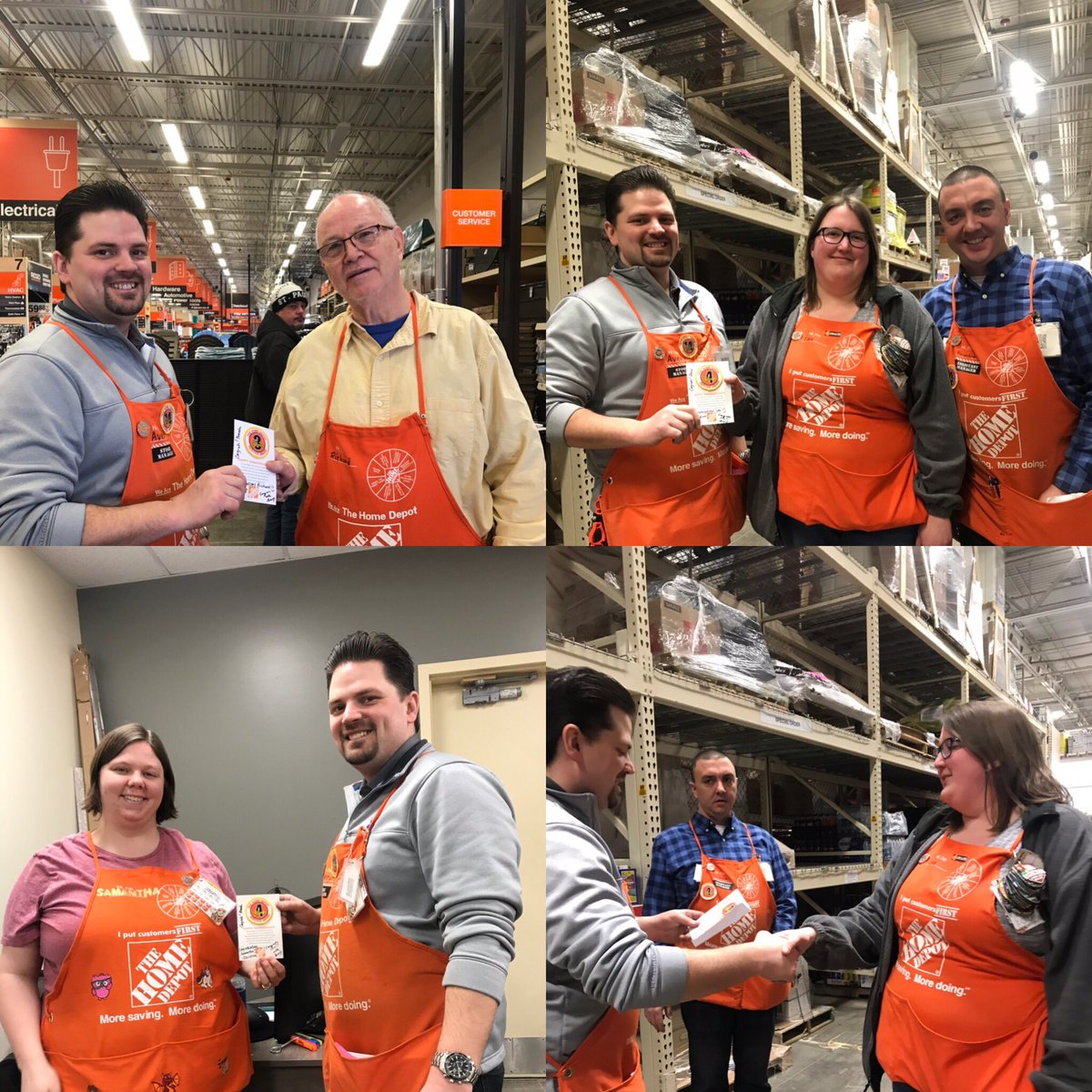 We have some milestones here in our 2843family, thank you to each and everyone for all the hard work you put into day in/day out for our customers.... ORANGE BLOODED