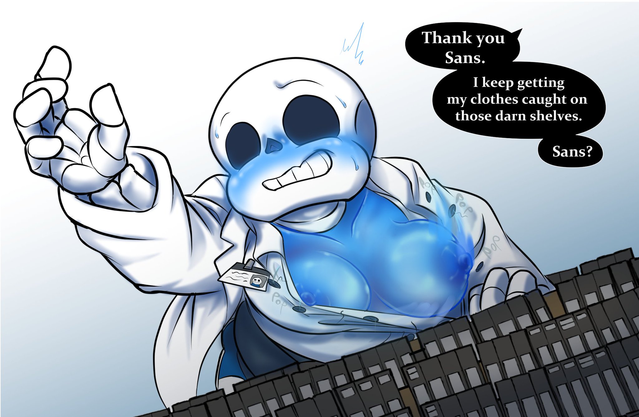 🔞 Mellednsfw 🔞 na Twitterze: "And the bewbs begin with ut!sans as ou...