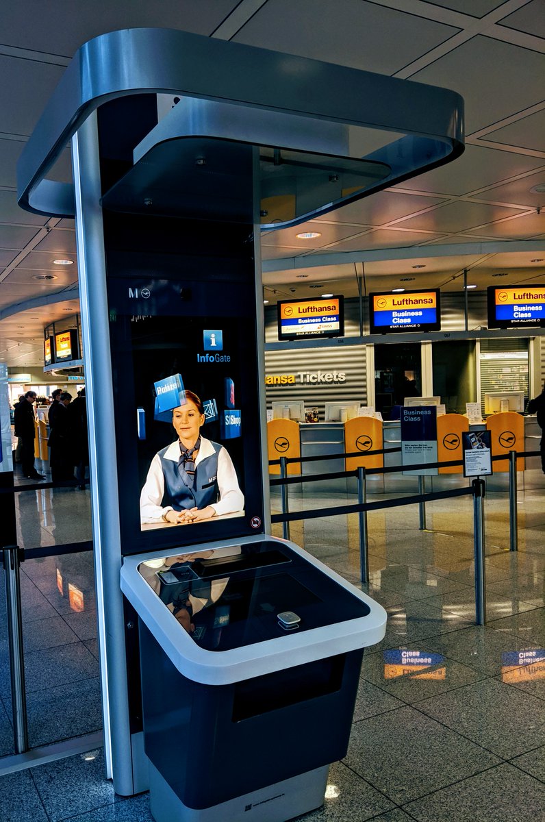 jplabus's tweet photo. Die Mitarbeiter am Flughafen #MUC sind gelangweilt wie immer - zumindest eine dieser virtuellen Damen, die in diesem aufwändig gestalteten Kiosk ihr digitales Leben fristen muss. Weiterlesen...
https://t.co/LCJvu641Pw https://t.co/z9AZTS8tzb