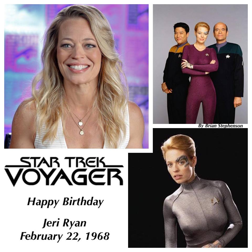 Arizona Artemis would love to wish Star Trek Voyager Alum Jeri Ryan Happy Birthday ! Feb 22 , 1968 
