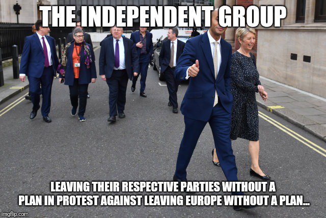 Gezrick's tweet photo. @TheIndGroup #TheIndependentGroup #WellDoneYou #PoliticsAsUsual https://t.co/QzPbh6Ep33
