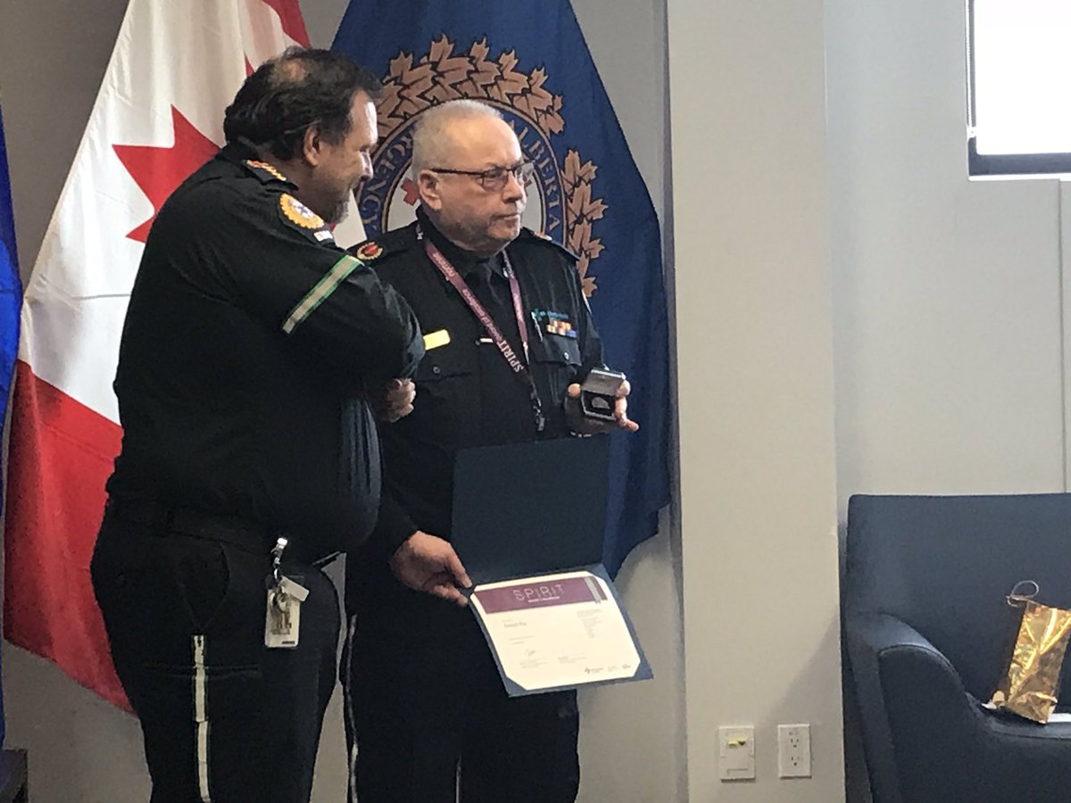 PiersonDallas's tweet image. A huge congrats to Ron Ree #yourEMS on your Spirit Award! Your support to the the CISM Team and EMS is an inspiration!