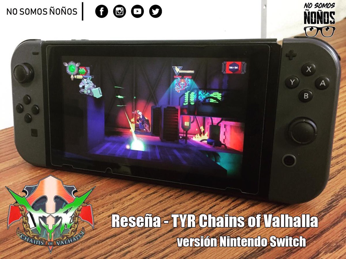 NoSomosNonos's tweet photo. Felicidades a @EnnuiStudio por la llegada de #TyrChainsofValhalla al Nintendo Switch.
¡Acompáñenos en su reseña! https://t.co/aUJZBQJQFK https://t.co/xhT4GMvym8