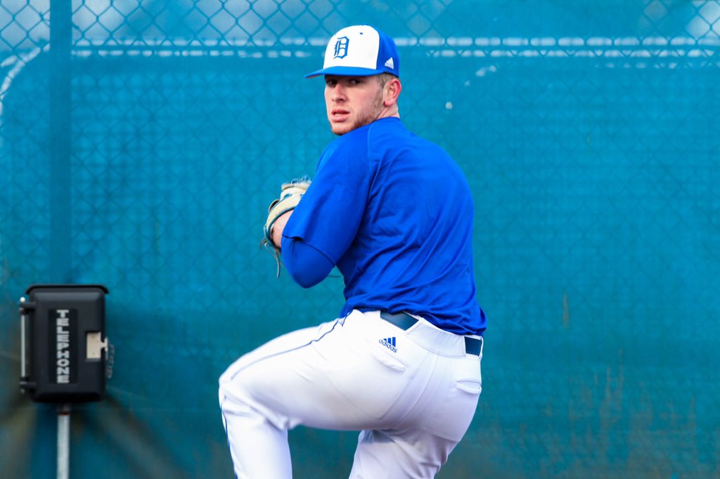 DelawareBASE's tweet photo. 🧢 tip to Jack Dubecq and Ari Silverstein for 4.1 innings of scoreless relief today.

#BlueHens https://t.co/L8a9b4h00h