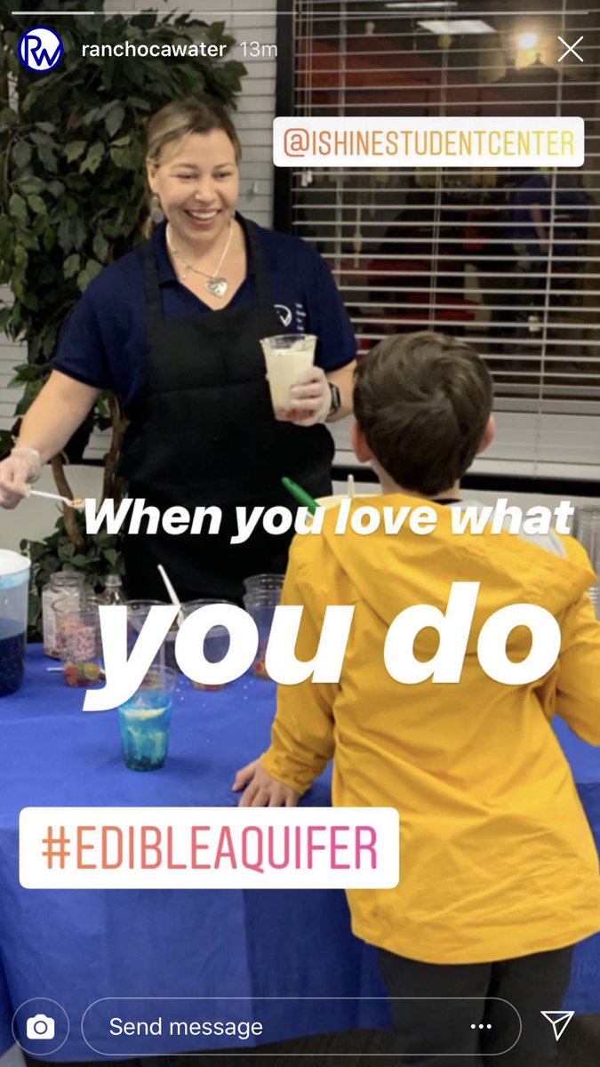 Sylvia_ons's tweet photo. Thankful to have a job I love! #education #groundwater #edibleaquifer #TemeculaValley #RanchoWater #Repost https://t.co/XM6T7ScImh