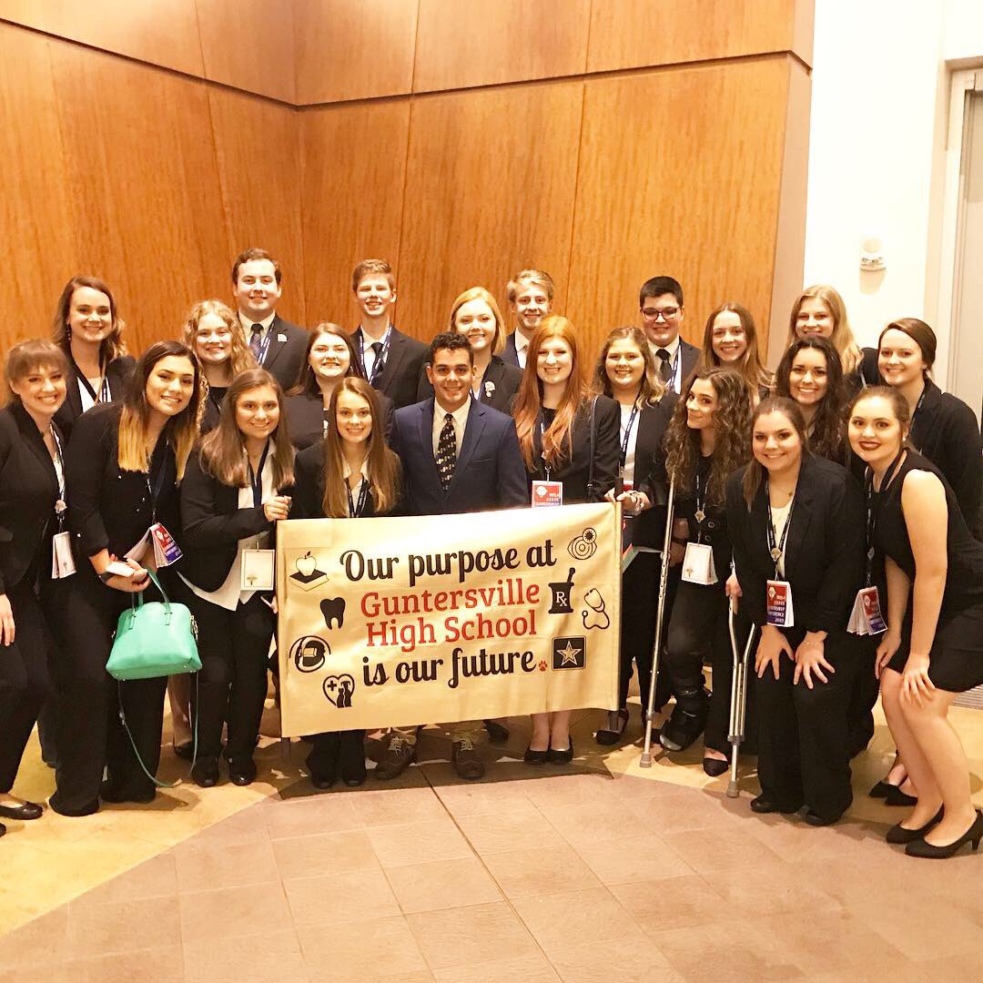 GHSCareerTech's tweet photo. HOSA State-Tessa Lang Bronze-Job Seeking Skills, Alyssa Townson Top 6-Medical Law and Ethics, Harrison Kirkland-Gold-Pharmacy Science https://t.co/pK7TKIPPjm