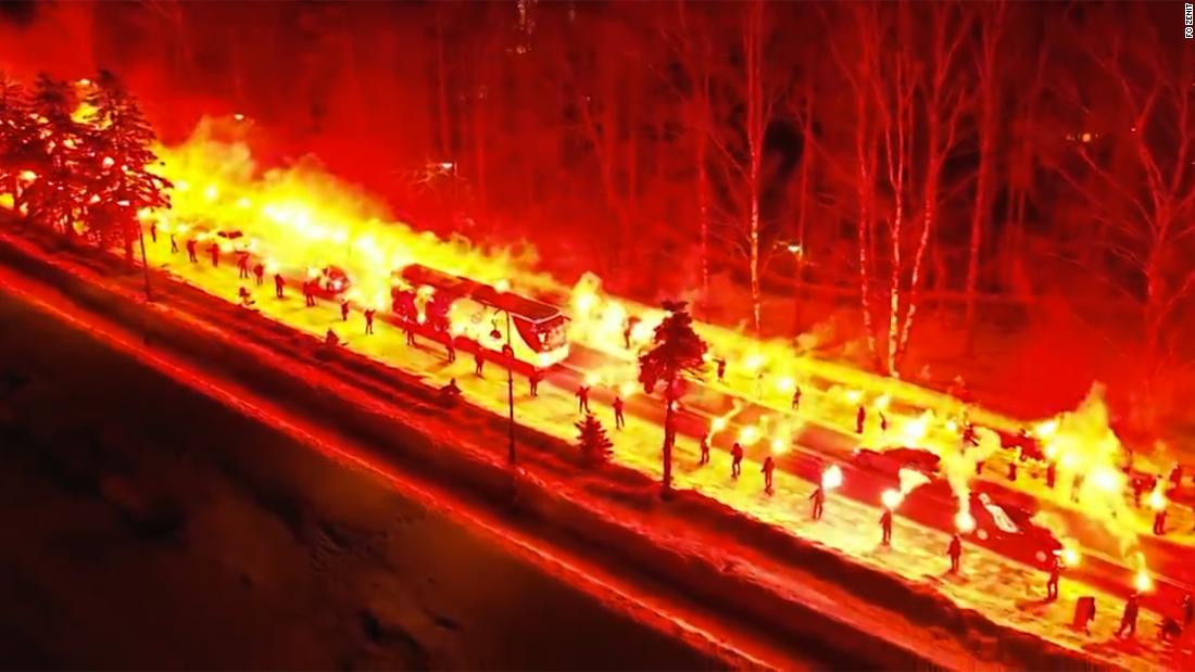 Java_Job_USA's tweet image. Fans give team bus a fiery welcome: Spanish club Villarreal can expect a fiery welcome when they visit Zenit St. Petersburg in the next round of the Europa League -- if the Russian side&apos;s last fixture is anything to go by. tw.eet.link/QzTvwH