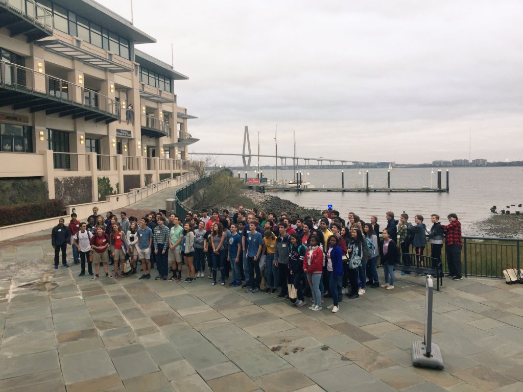 CofCSNES's tweet photo. Our 37th Annual @CSatCofC High School Programming Competition sees largest participation yet from SC, NC, and GA students! Welcome to @CofC! https://t.co/JKa45IBPON