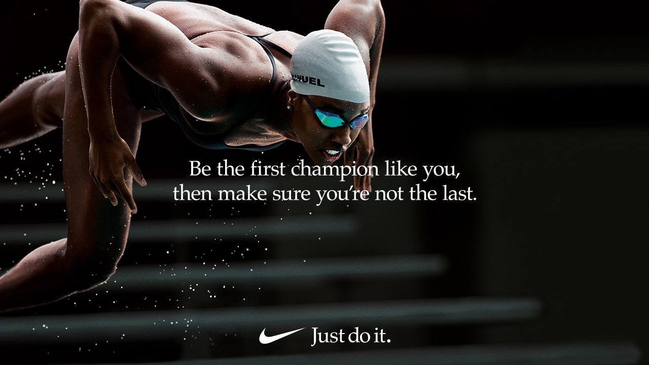 Nike it's only a crazy dream until you do it cheap