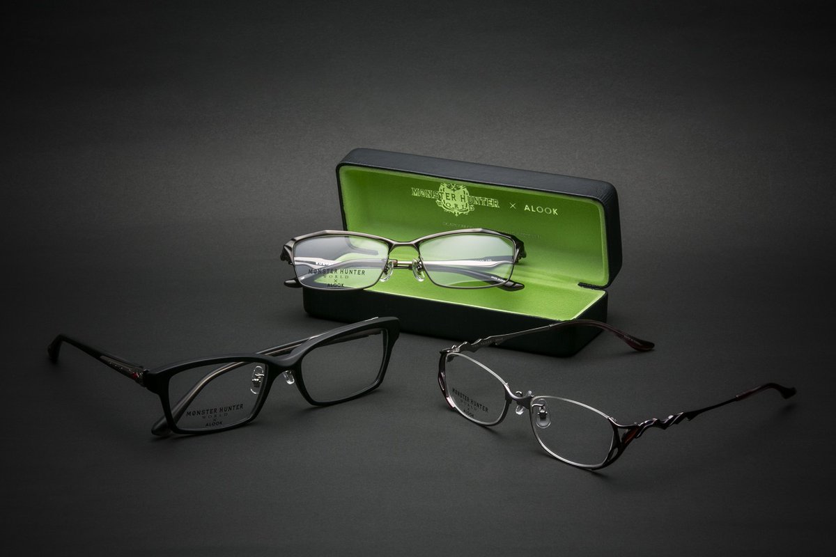 モンスターハンター×眼鏡市場コラボメガネ ブラキディオスモデル