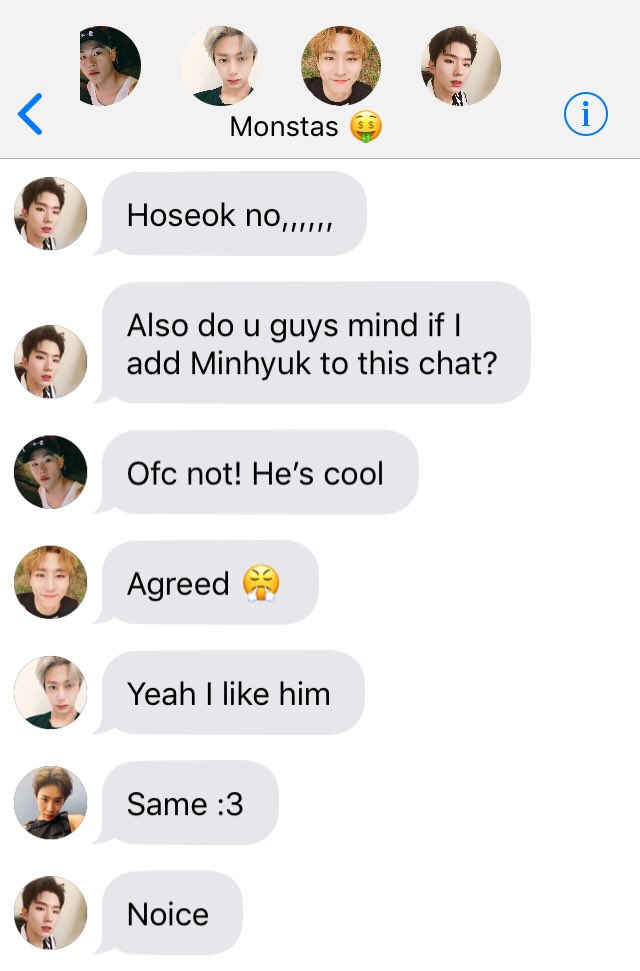 42. Minhyuk is added to the chat!