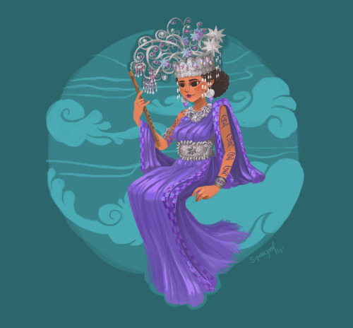 10. ALUNSINAAlunsina - regarded as the goddess of the eastern skies that brings in the light of the sun and cool winds during hot days of the dry season; she is also the guardian against strong typhoons and of beauty.