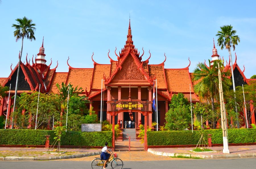 TrailtoA's tweet photo. The National Museum is the place that value and ancient sculpture or other heritage things are kept and preserved there. This National Museum is the attractive place to visit in Phnom Penh, the capital city of Cambodia. 

https://t.co/6zD9hqIMnn https://t.co/hdHPdA76L2