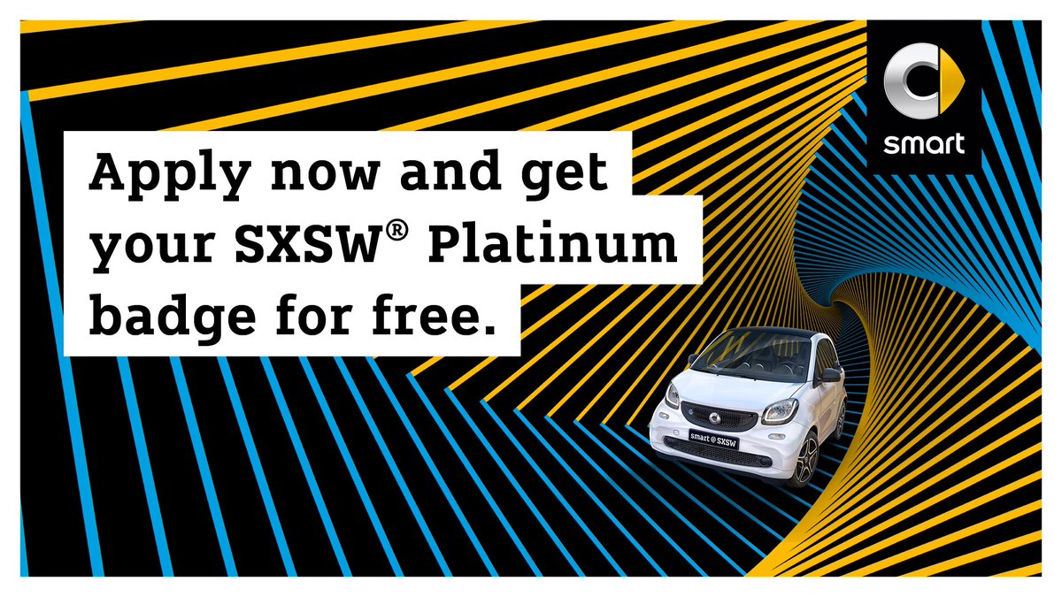 prod84's tweet photo. If selected you’ll get free travel and a free SXSW platinum badge! You can apply at https://t.co/CGQpHKrshP. #smartSXSW #ad https://t.co/00frRakmGh