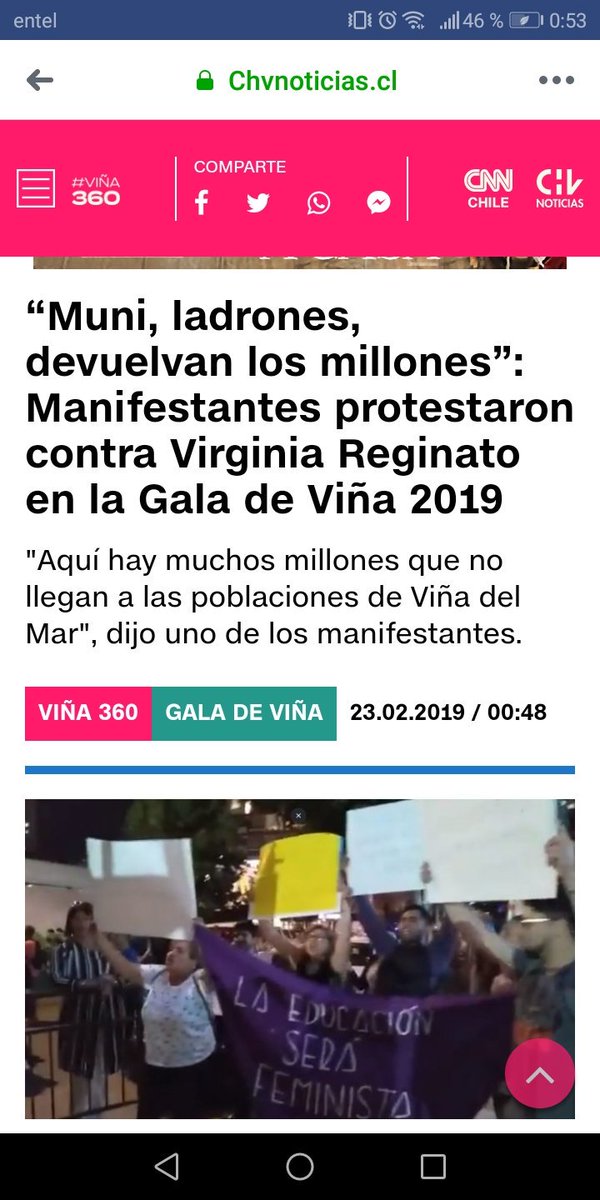 gera_albo's tweet photo. #GalaViña19 para q le dan tanta importancia a una gala desviando lo q pasa en el pais https://t.co/3RW4aolT8A