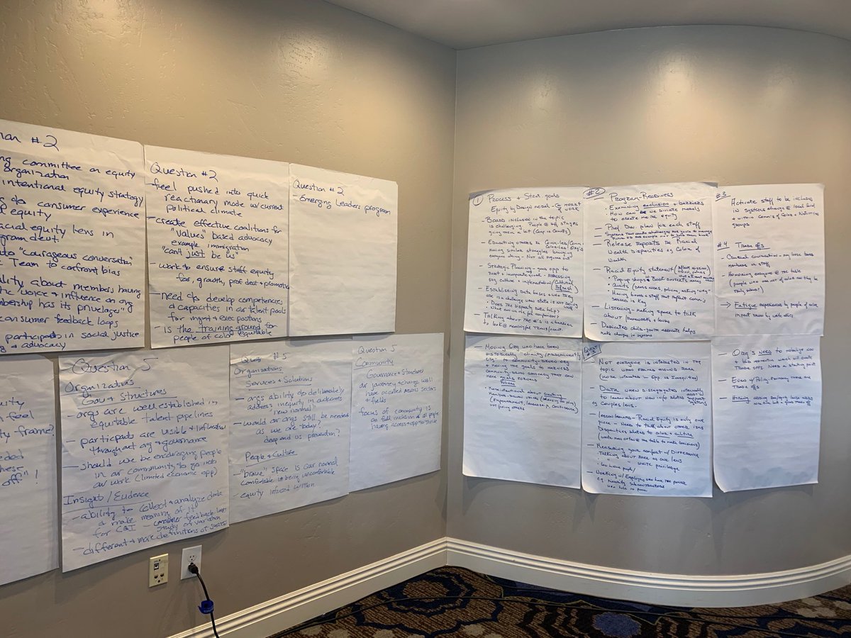 JodiMTWYOUTH's tweet image. Digging in to critical conversations about advancing racial equity.... lots of takeaways and action steps ⁦@kresgehumansvcs⁩ ⁦@kresgefdn⁩