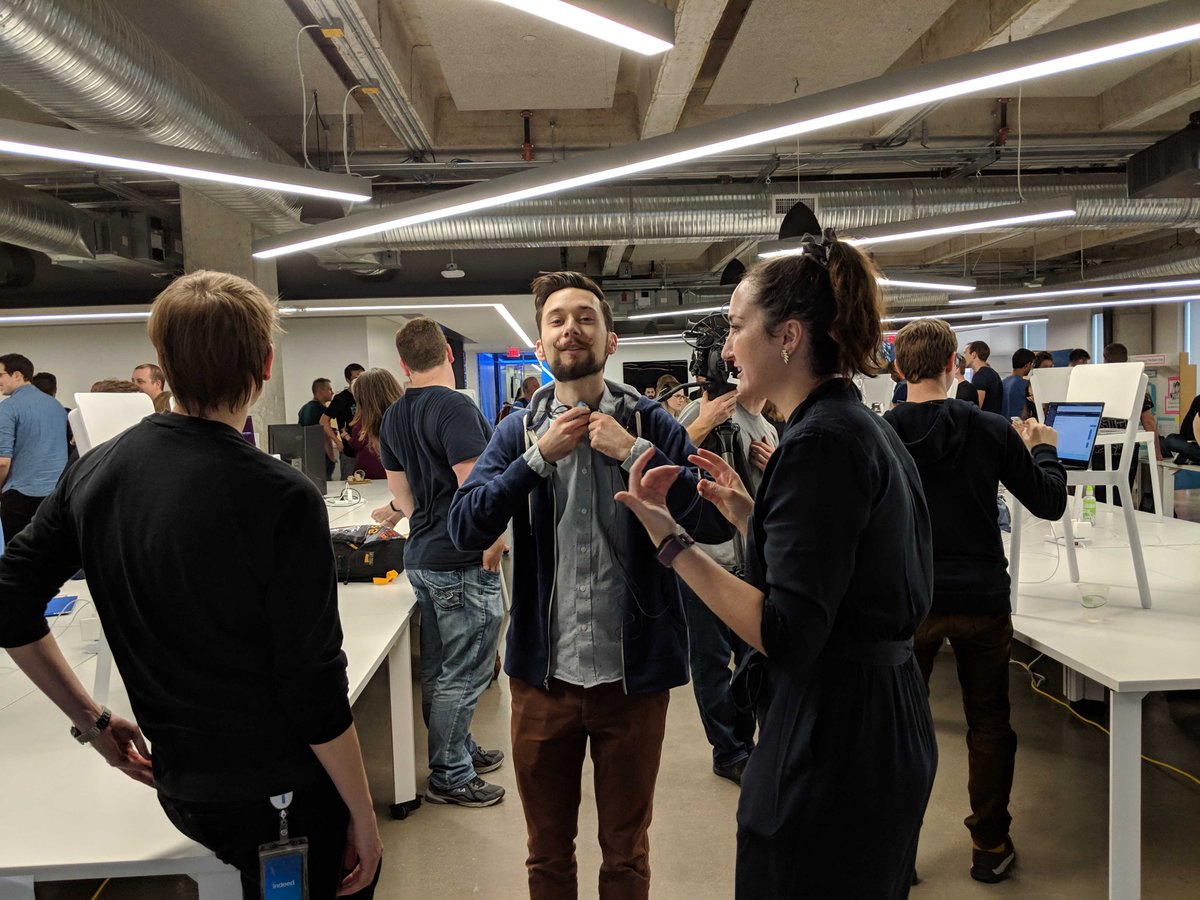 Wes_Port's tweet photo. First Hackathon was a blast! Can't wait to help build more geoawesomeness! https://t.co/w8IcXJBtA7