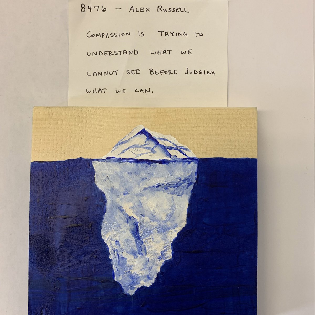 Cushing_Terrell's tweet photo. Colleagues in #Bozeman participated in a #CompassionProject workshop in which each person created their own artistic representation of compassion based on what they learned. The artwork will join 8,000+ pieces shown across the city this spring. https://t.co/1Mf3ngcWsK https://t.co/MsyABzrlvj