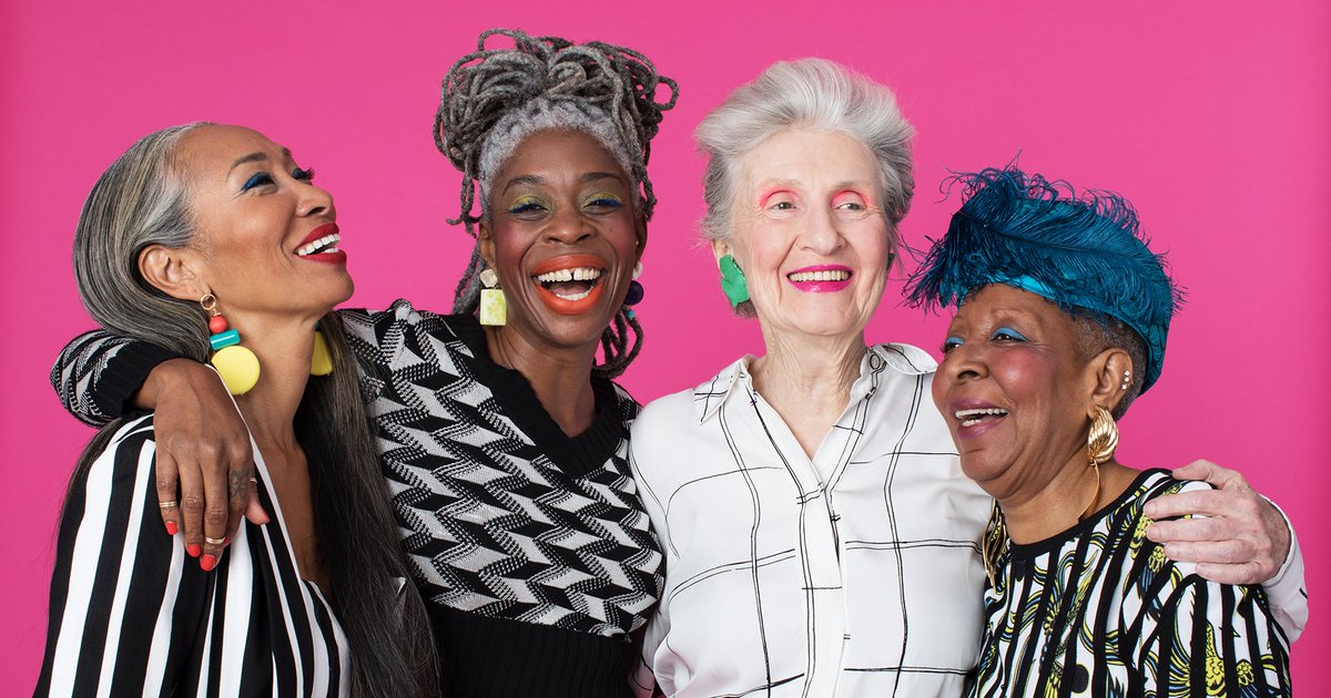 Refinery29's tweet photo. What real women love the most about their appearance as they age: https://t.co/e8Q8dWq6jB #R29xAARP #DisruptAging #LifeBeginsAt #ad https://t.co/yrcUsAk2SO