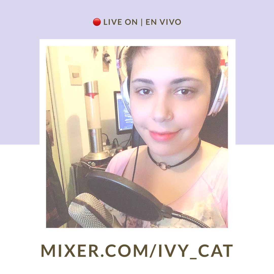 xIvyCat's tweet photo. 🌸 🔴 EN VIVO | LIVE ON:
.
.
✔️ https://t.co/8Tch0otTrH
.
.
[ESP | ENG | UY | LAS] | Jugando Solo Q (Silver I) | !loots !sr 
.
.
.
#streamergirl #mixer #mixerstream #mixerstreamer #mixergirl #streaming #gaming #gaminggirl #girlgaming #girlstream #girlstreaming #buzzedhead https://t.co/7PF2cntxVH